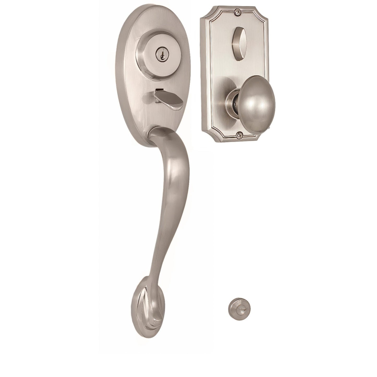 Weslock 01441-J-SL2D Bordeau Panic Proof Keyed Entry with Julienne Door Knob