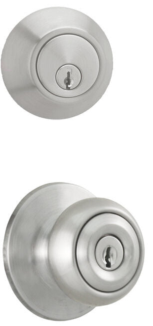 Weslock 02271GGFR22 Combo Hudson Keyed Entry and Single Cylinder Deadbolt