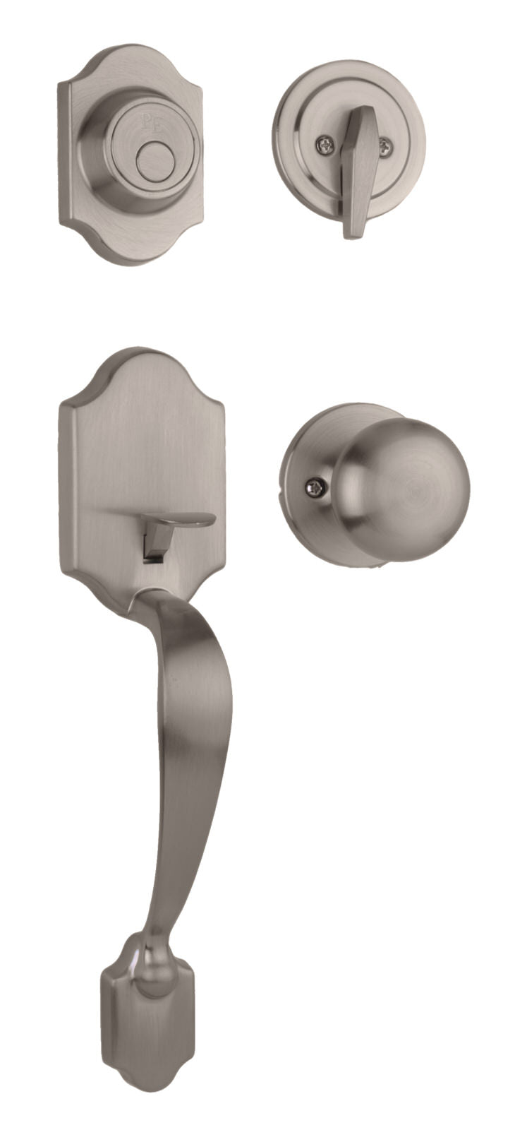 Weslock 02825-S0020 Parkside Dummy Handleset with Salem Knob