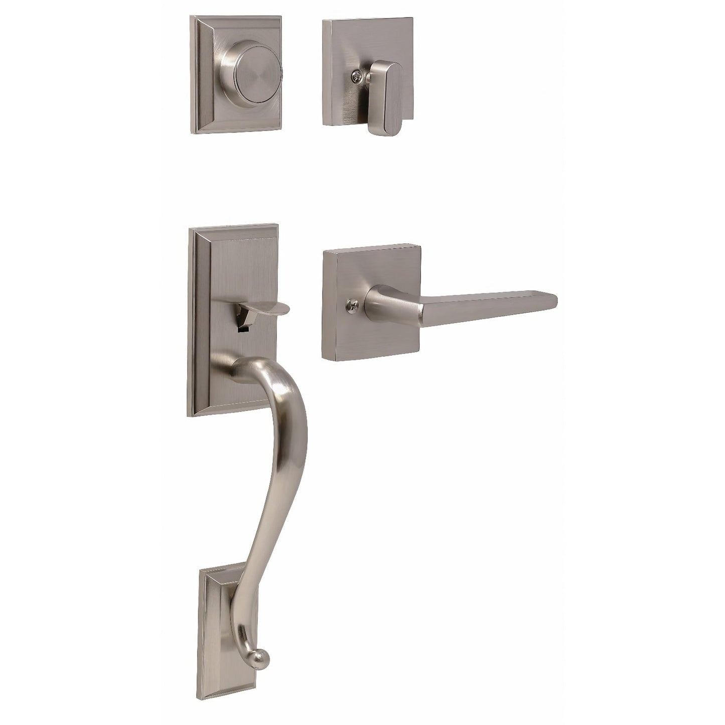 Weslock 02865-7-0020 Mayo Dummy Handleset with Philtower Door Lever.