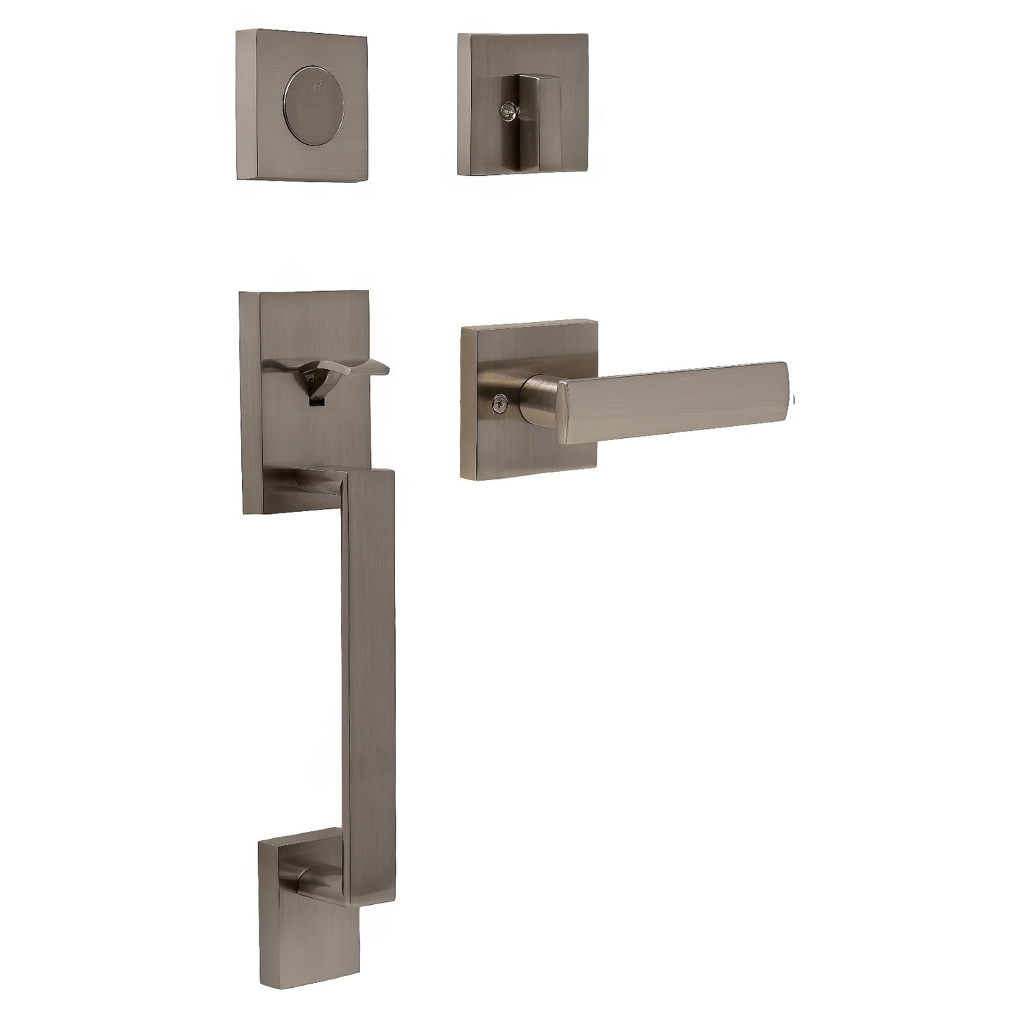 Weslock 02885-3-0020 Brookside Dummy Handleset with Utica Door Lever
