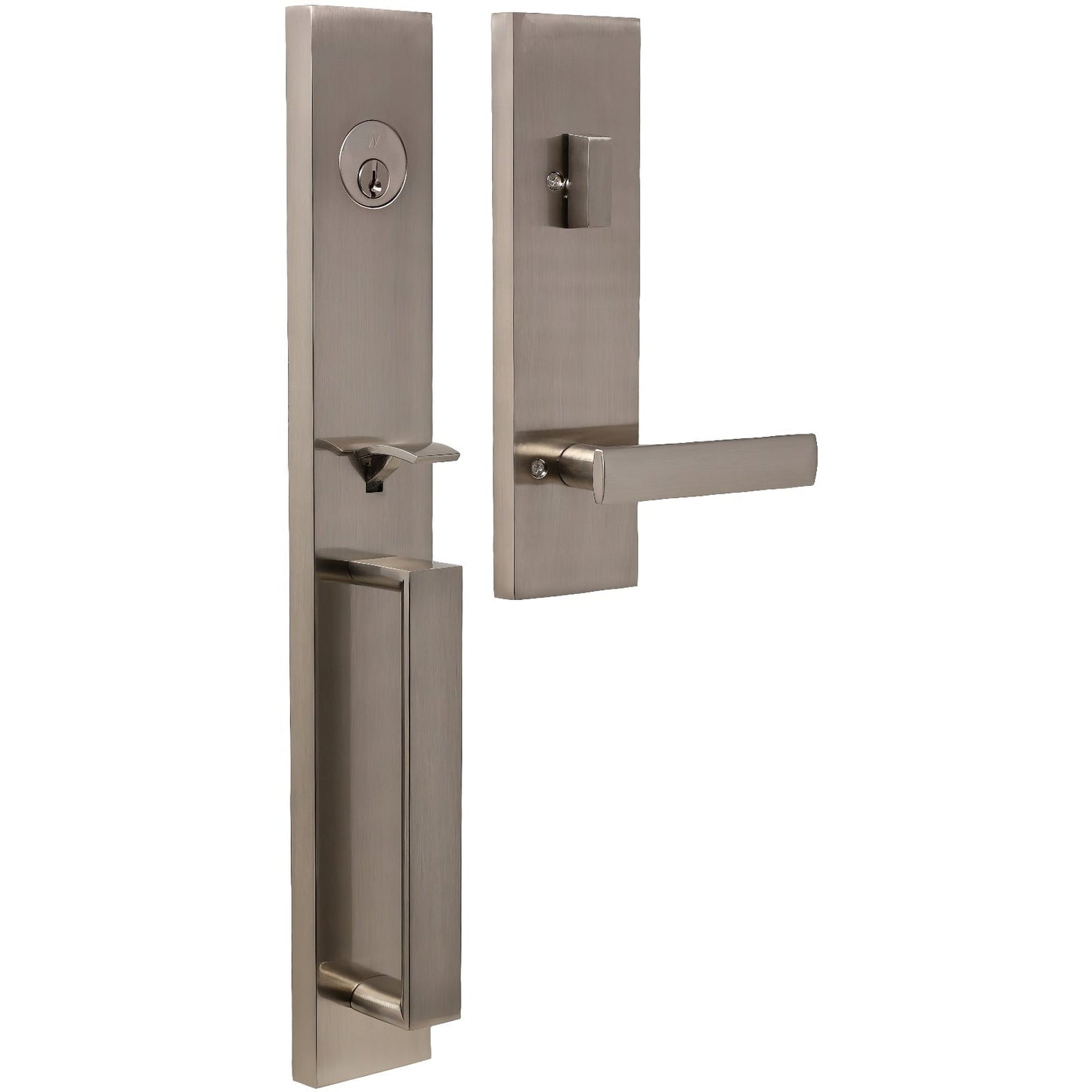 Weslock 02890-3-SL2D Xanthis Single Cylinder Handleset with Utica Door Lever