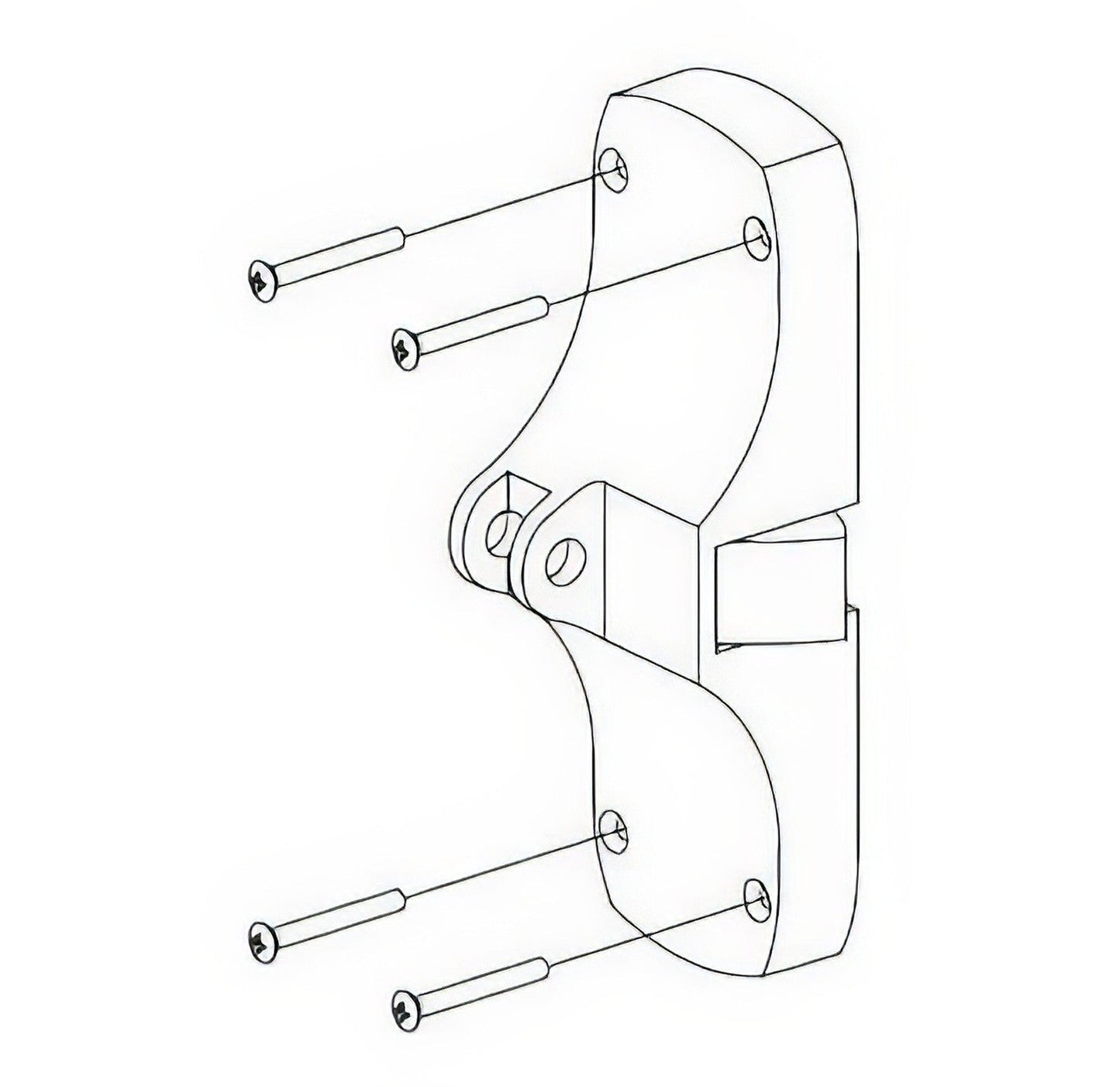 Von Duprin 05040926D Center Case Kit for 88 Series Exit Device.