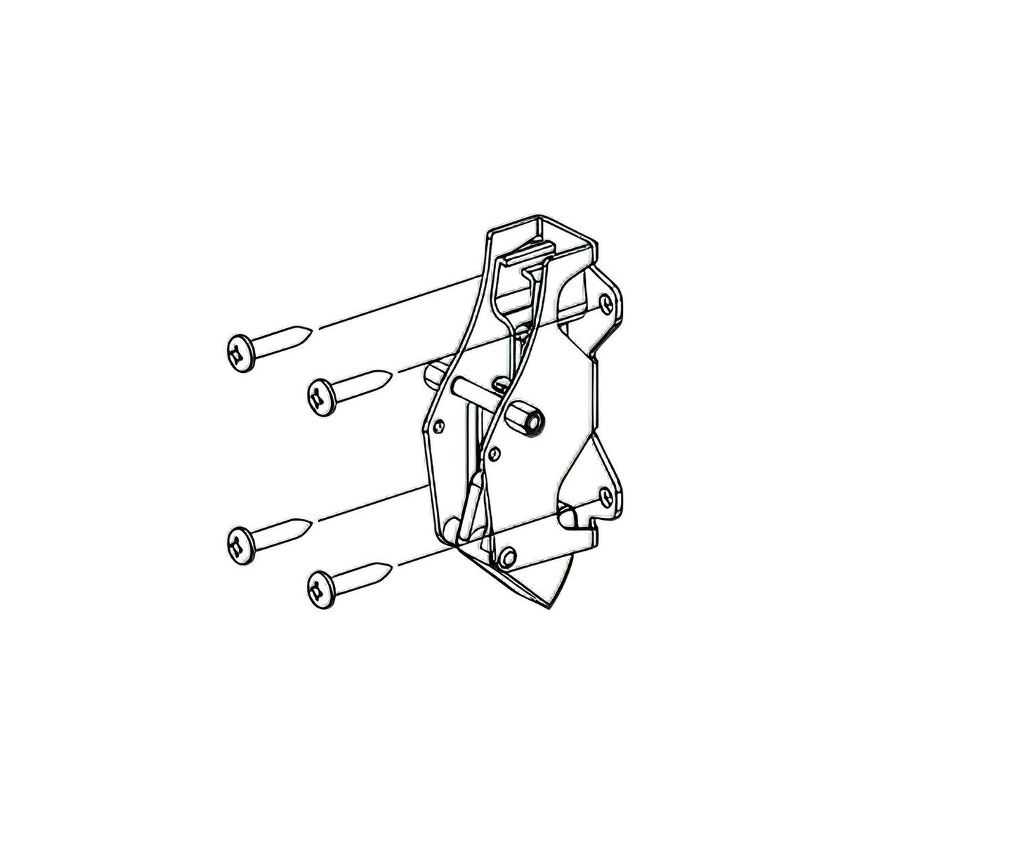 Von Duprin 050472 Bottom Latch Kit Less Cover for 8827 Series Exit Device