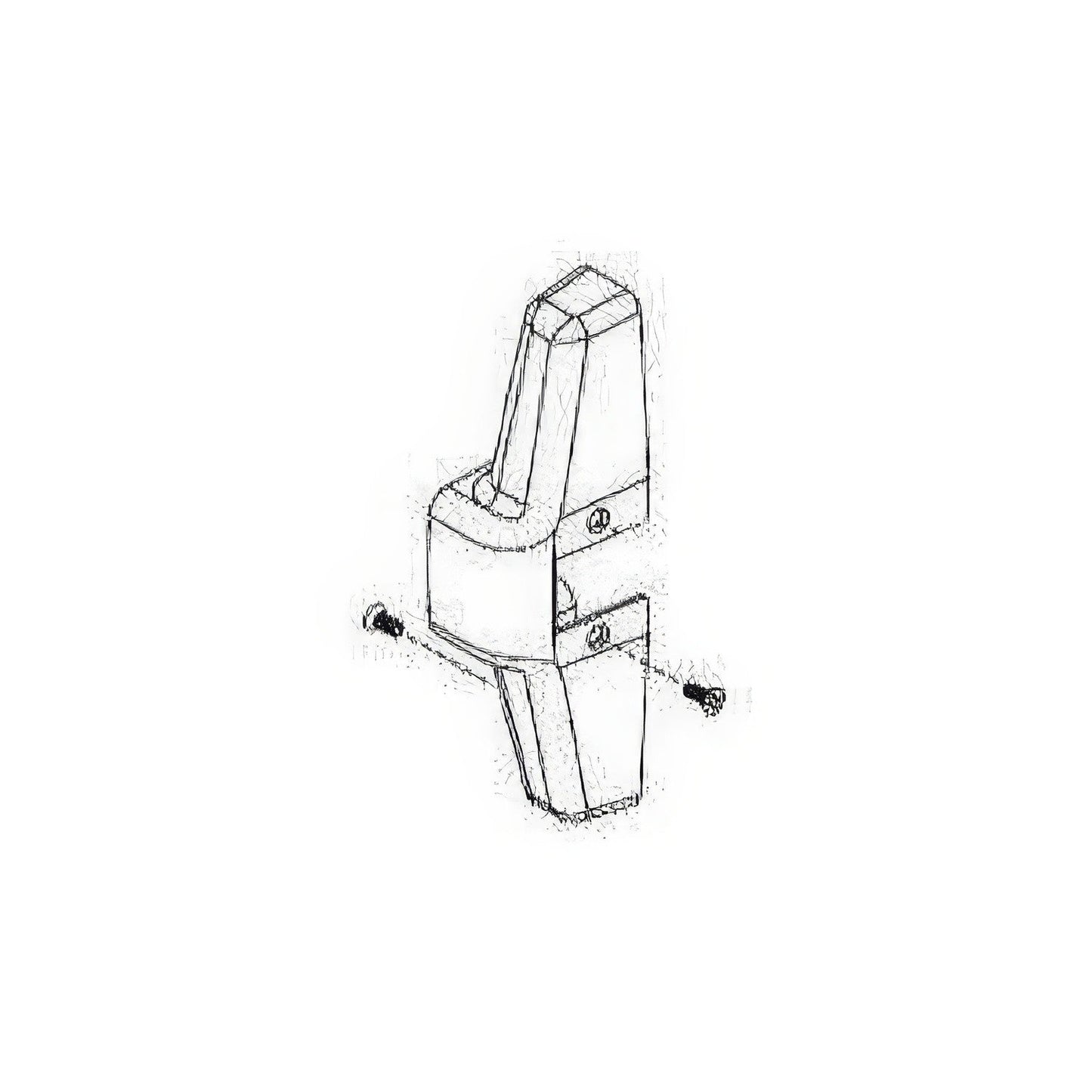 Von Duprin 050483 Rim Center Case Cover Kit for 33AEO / 35AEO Exit Device
