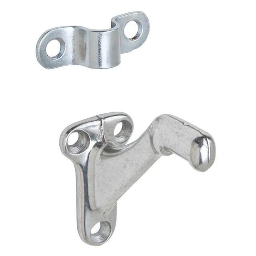 Ives 059A15 Aluminum Handrail Bracket Satin Nickel Finish.