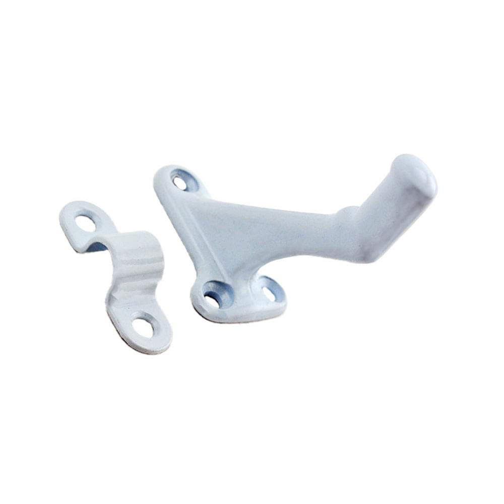 Ives 059AW Aluminum Handrail Bracket White Finish.