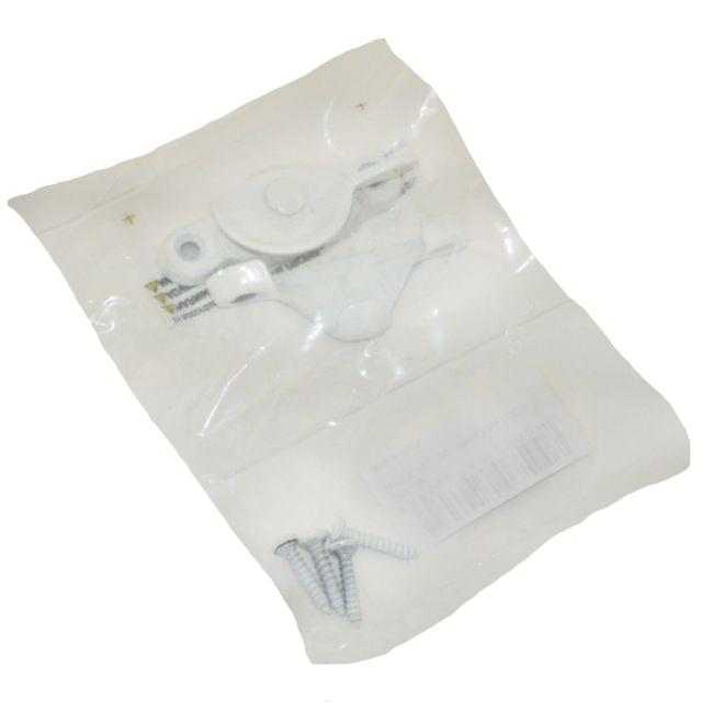 Ives 07AW Aluminum Window Lock White Finish.