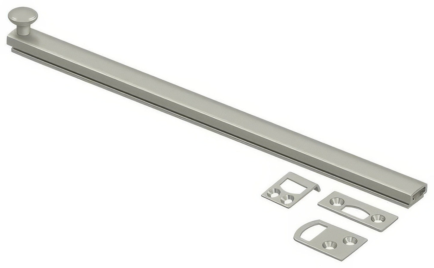 Deltana 12SBCS 12" Surface Bolt with Concealed Screws