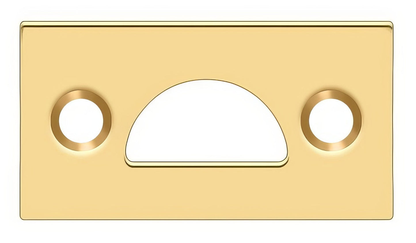 Deltana 178MSTCR003 Mortise Strike Plate