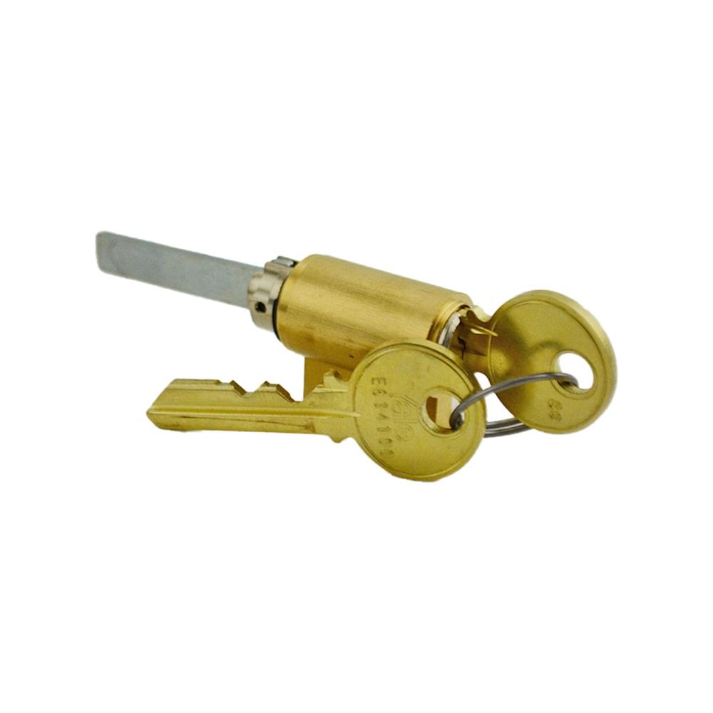 ASSA Abloy Accentra 1802SC626 6 Pin Single Section Accentra SC Keyway Cylinder for Key in Levers (AU5400LN) US26D (626) Satin Chrome Finish.