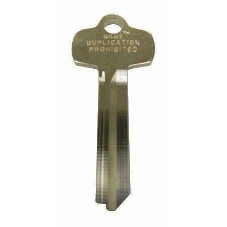 Best Access 1A1H1KS208KS800 Standard 7 Pin H Keyway Key Blank