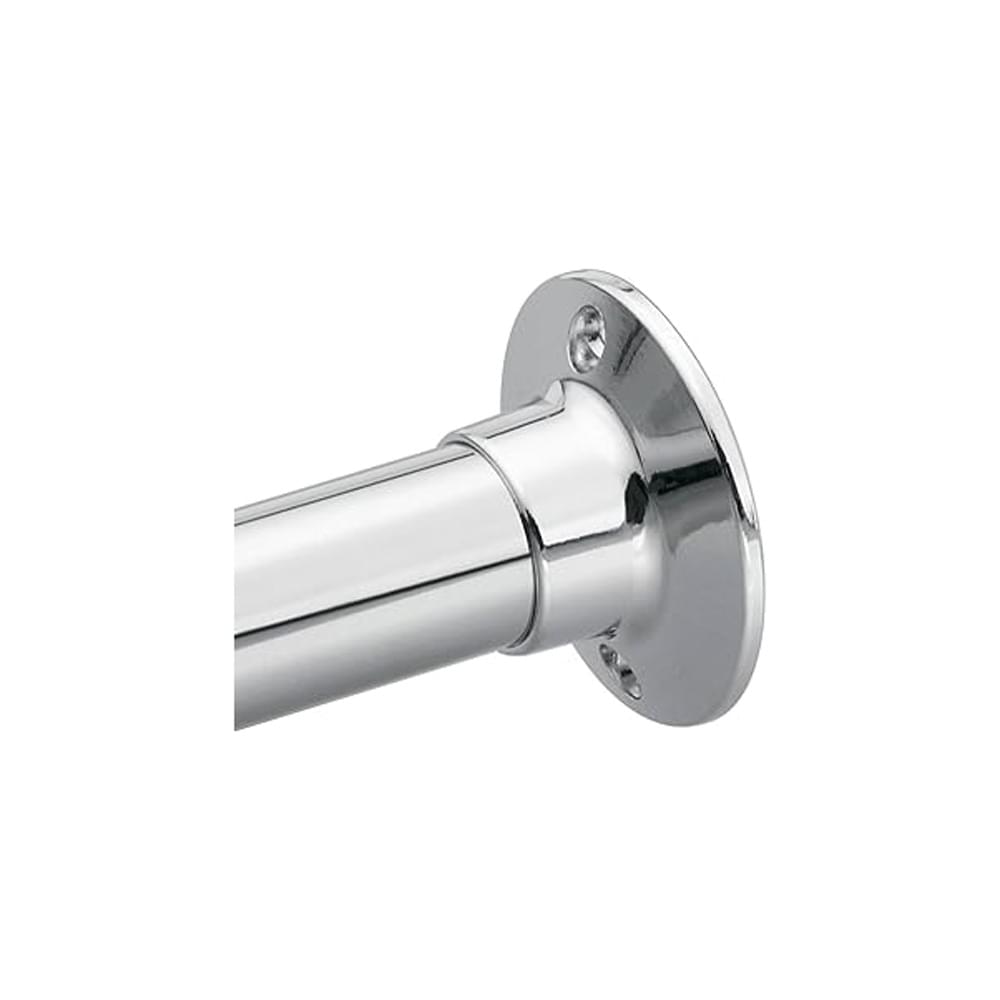 Moen 210155SS Donner Commercial 5' Shower Rod Satin Stainless Steel Finish.