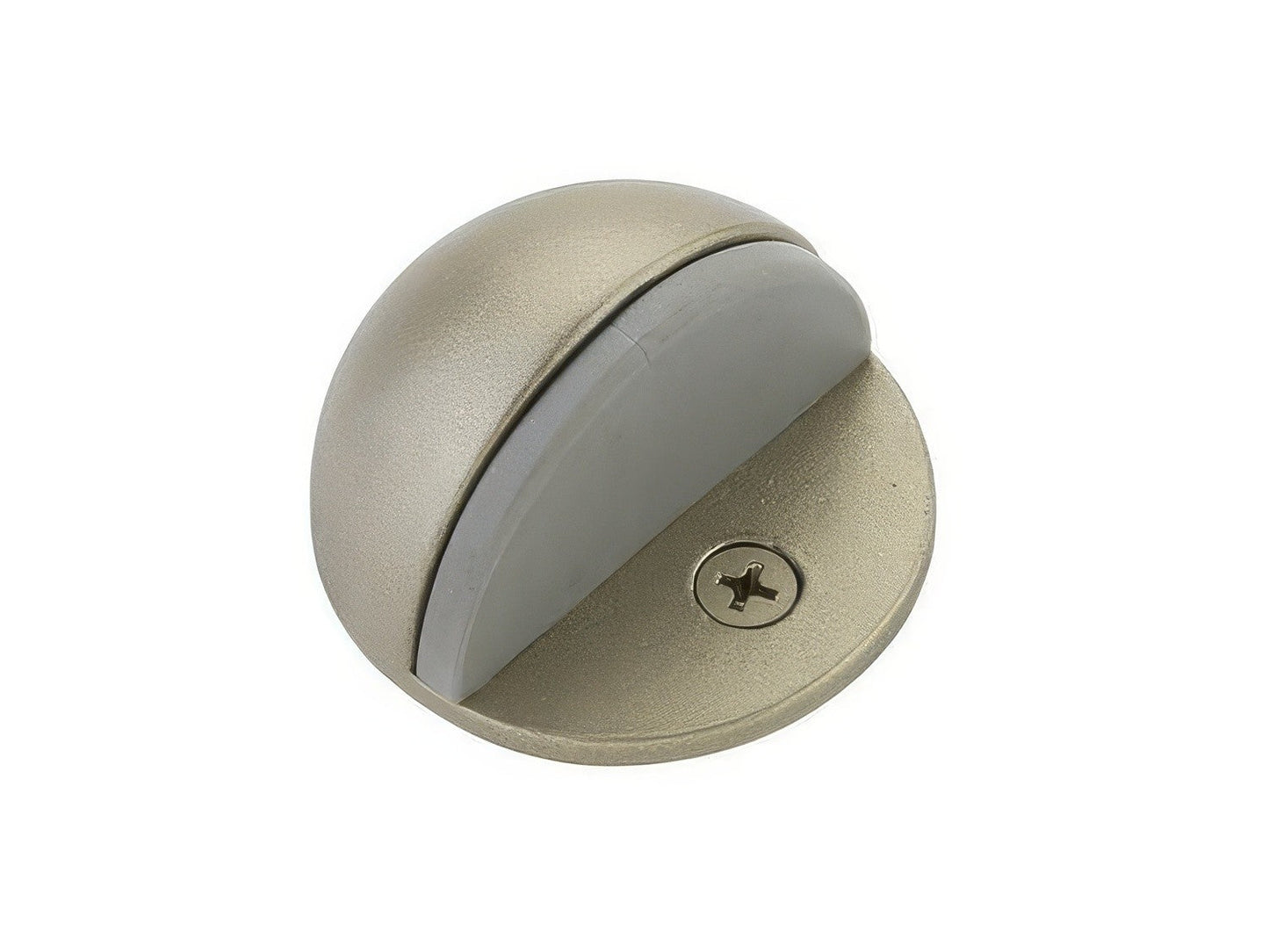 Emtek 1" Projection Solid Brass Half Dome Style Floor Mounted Door Stop.