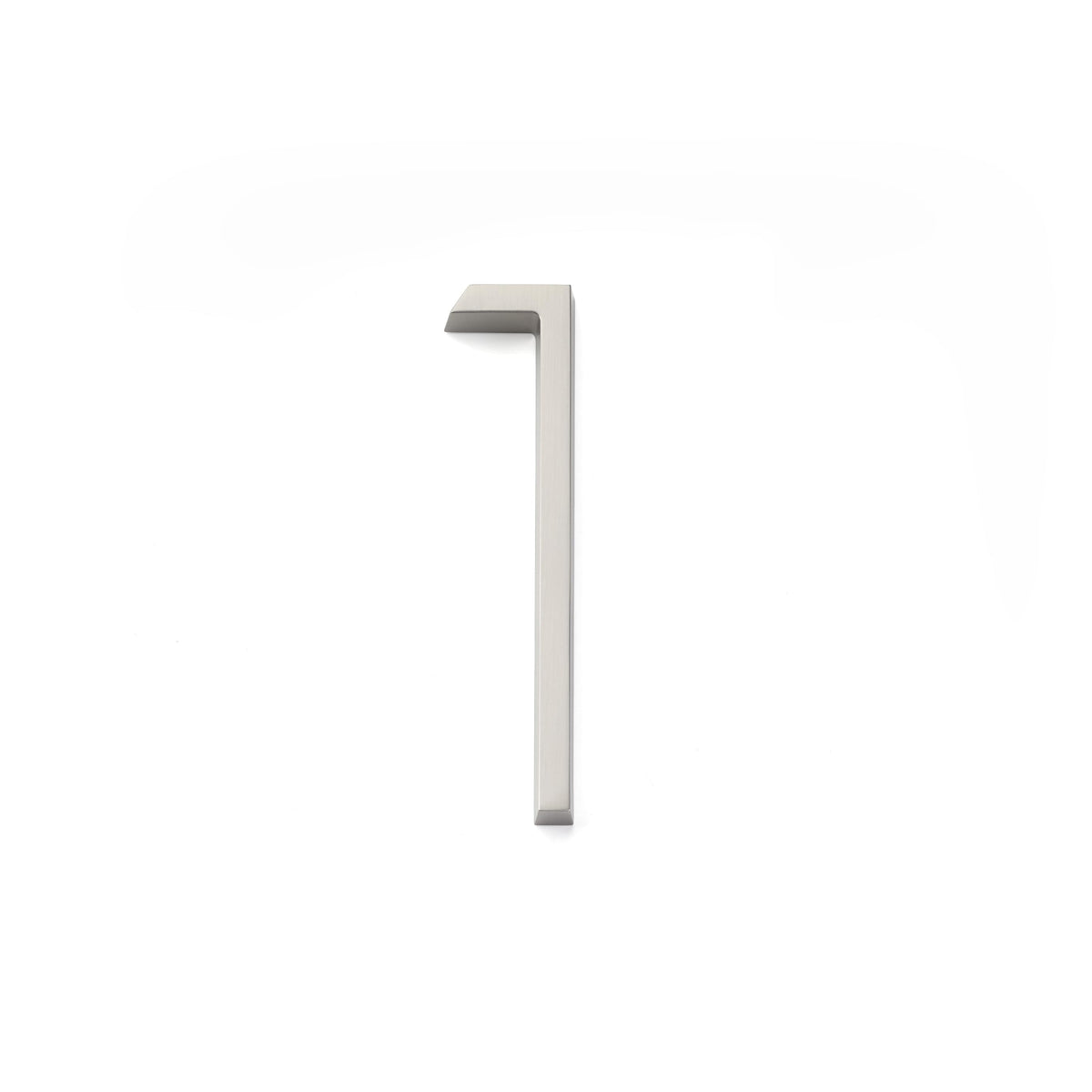 Emtek 2831US15 7" Modern # 1 House Number Satin Nickel Finish.