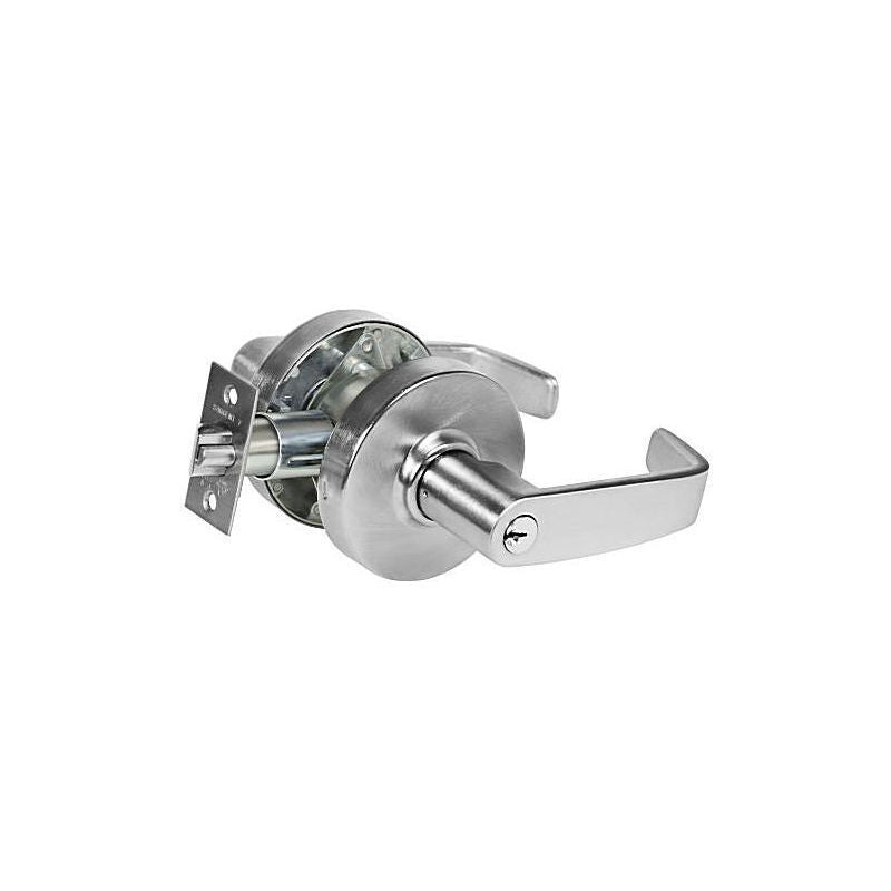 Sargent 287G05LL26D Office Cylindrical Lock Grade 2 with L Lever and L Rose and ASA Strike.