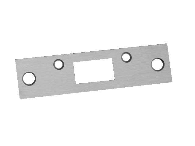 Don-Jo 2SDSSL Security Strike for Deadbolts Silver Coated Finish.