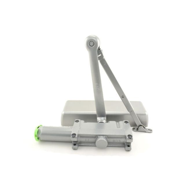LCN 4011HALLH Left Hand Size 1 Surface Mounted Pull Side Smoothee Heavy Duty Hold Open Door Closer with Thru Bolts 689.