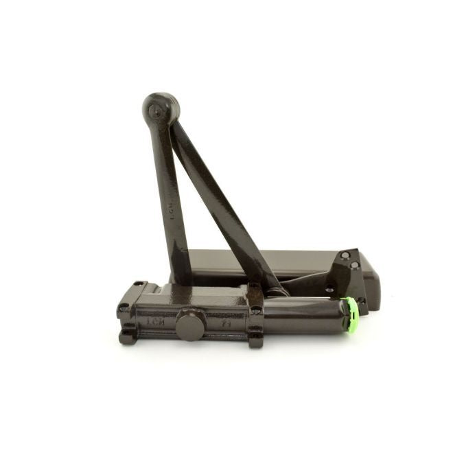 LCN 4111EDADKBRZRH Right Hand Heavy Duty Parallel Arm Push Side Mount Door Closer with Thru Bolts 695