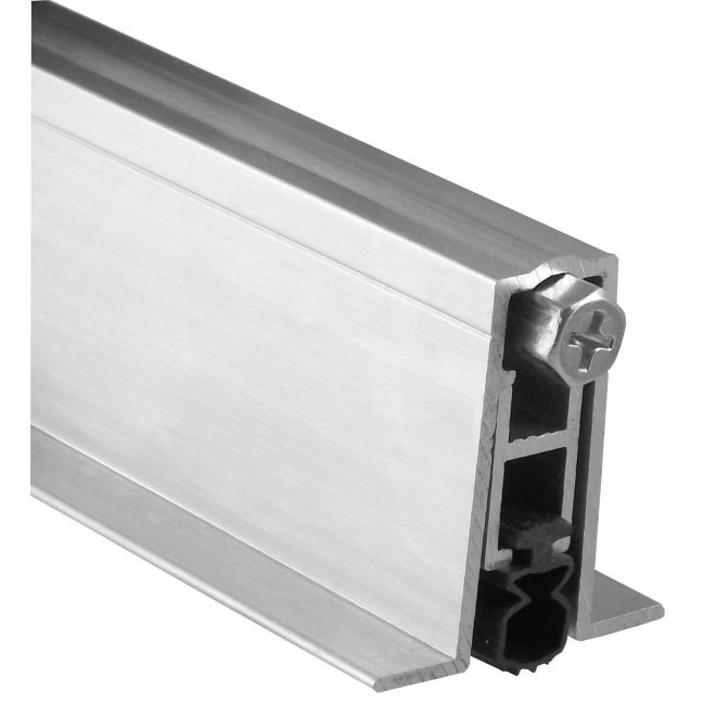 Pemko 411APKL32 32 Inch Full Mortise Automatic Door Bottom with PemkoPrene Mill Finish Aluminum Finish