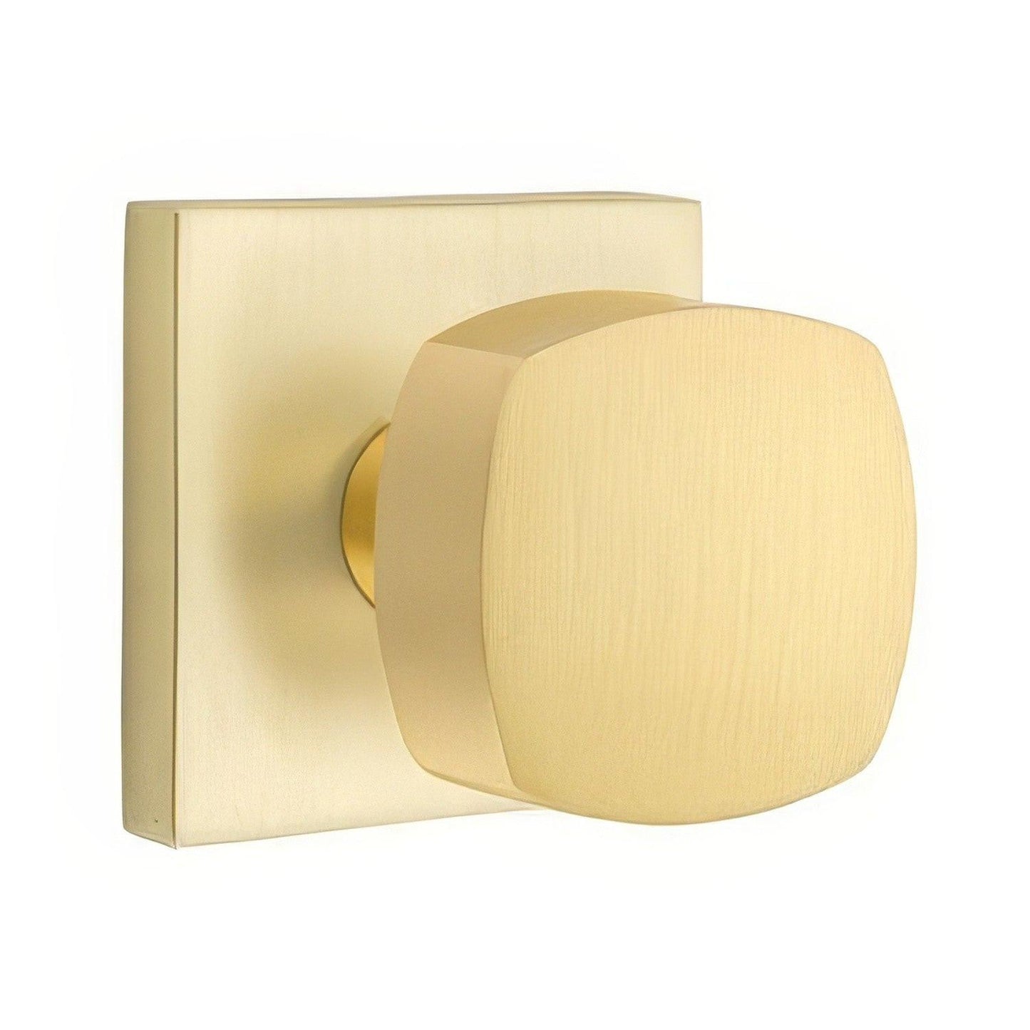Emtek 5210FRKUS Freestone Knob 2-3/8" Backset Privacy With Square Rose.