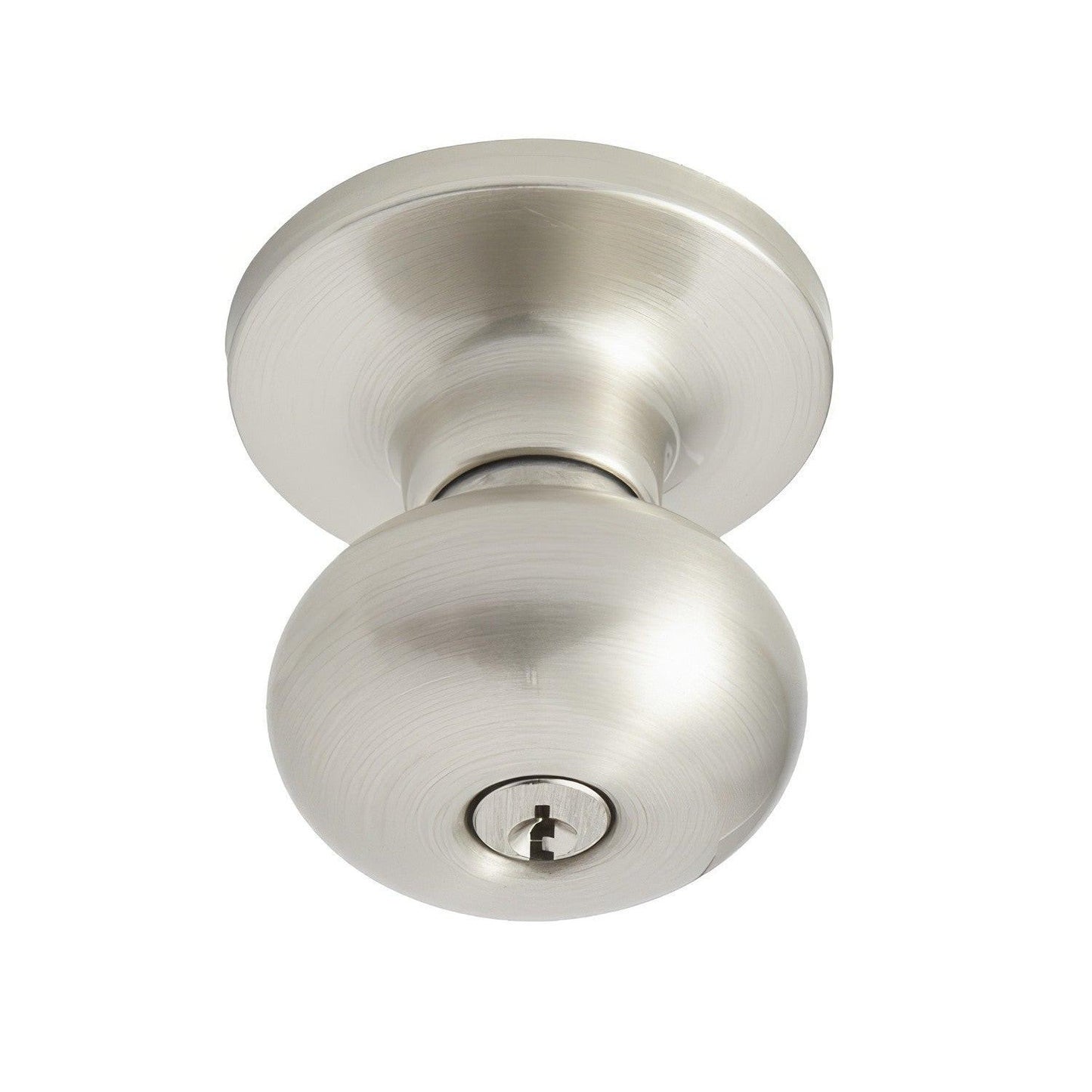 Better Home Products Noe Valley Mushroom Keyed Entry Door Knob.