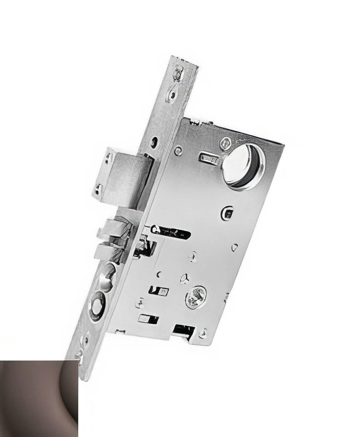Baldwin 6110.RR Right Hand Reverse Bevel Passage Mortise Lock
