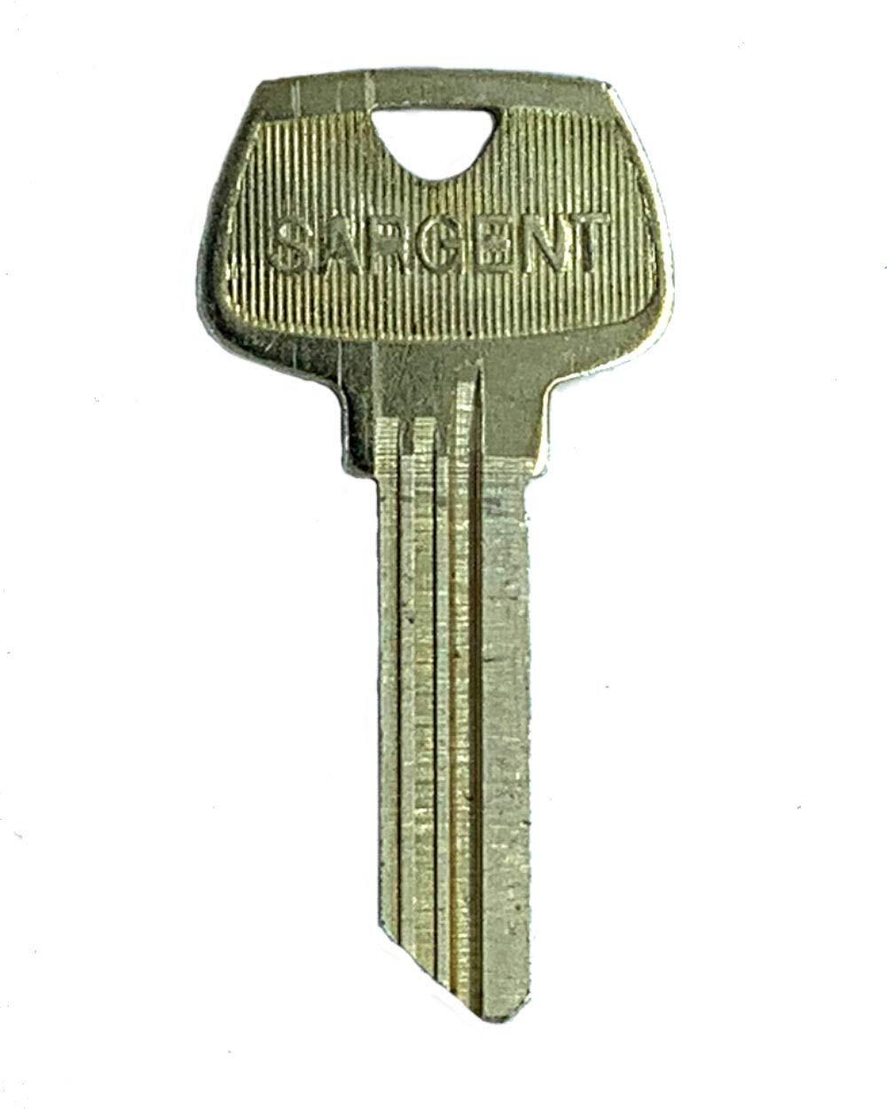 Sargent 6275HC 6 Pin Key Blank with HC Keyway