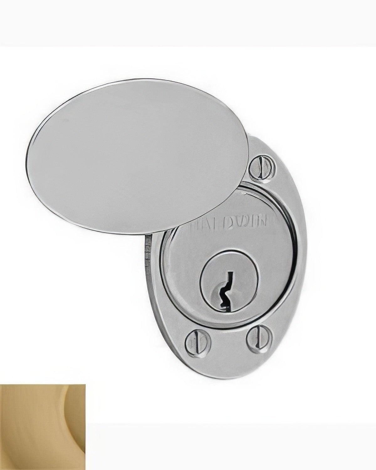 Baldwin 6755 Oval Cylinder Lock Cover Plate