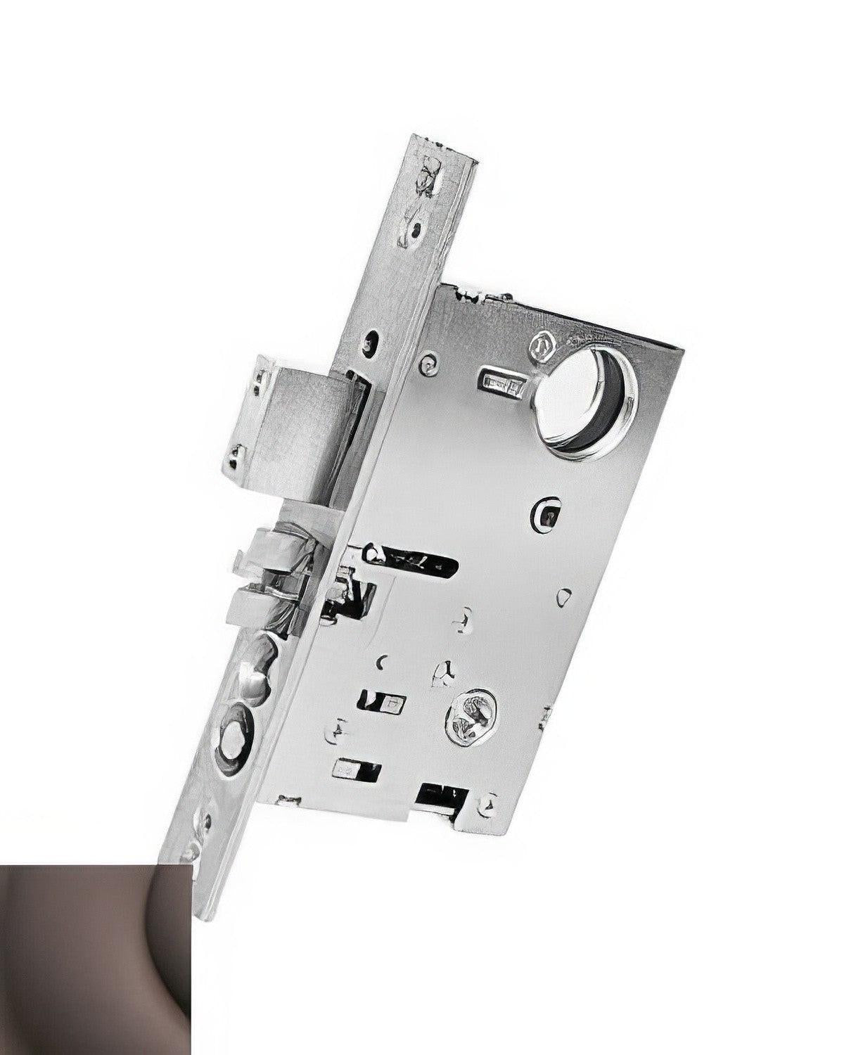 Baldwin 6802112R Right Hand Entry Mortise Lock - Lever x Lever