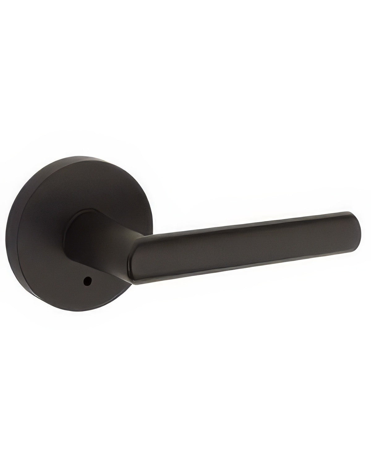 Kwikset 155MILRDT Milan Privacy Door Lever with Round Rosette