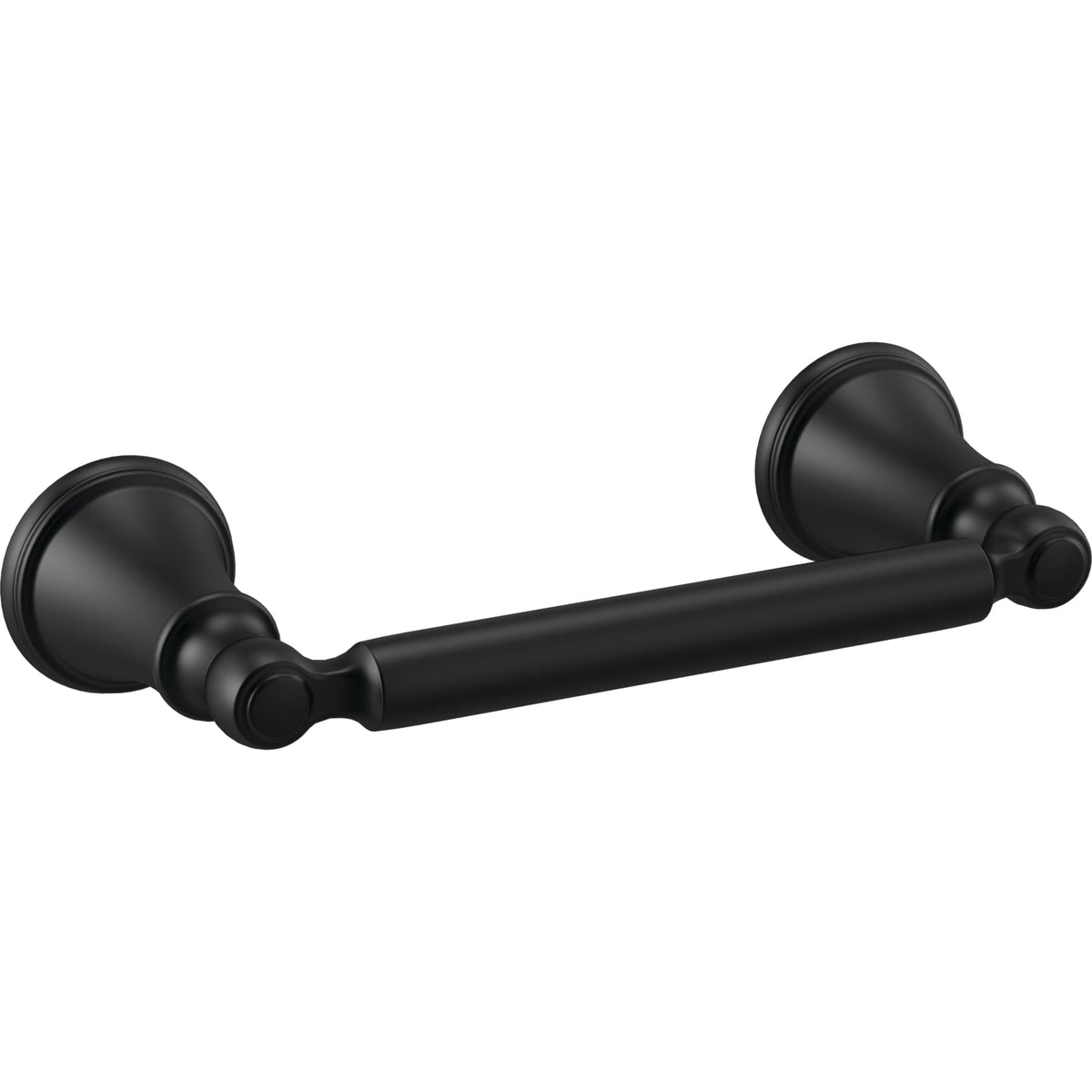 Delta 73250BL Woodhurst Toilet Paper Holder Matte Black Finish.