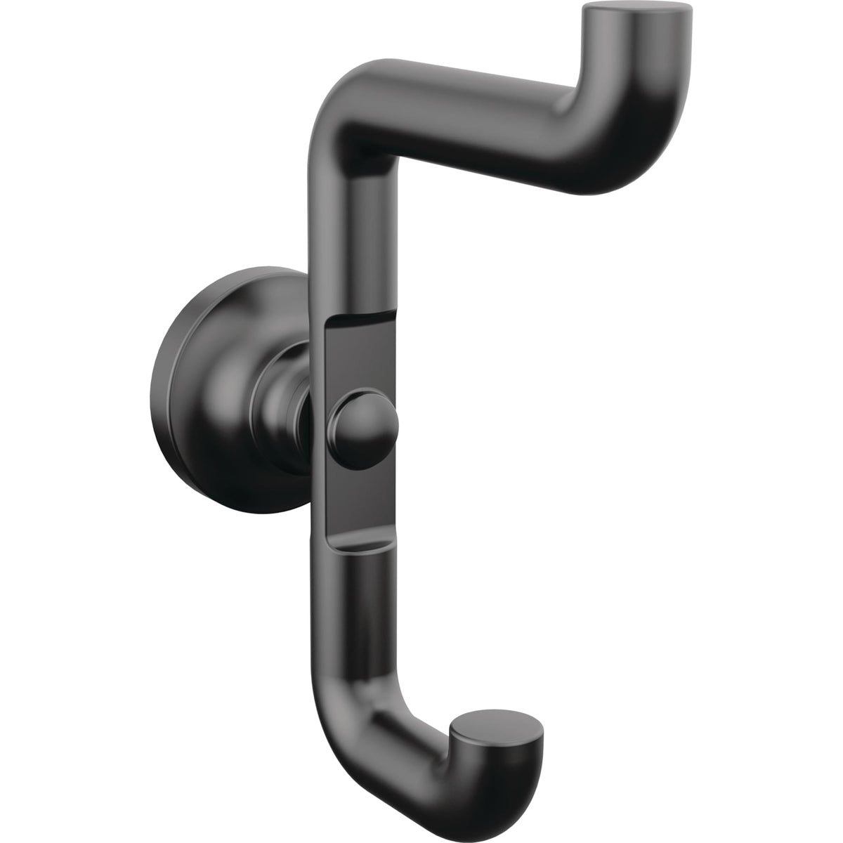 Delta 73535BL Saylor Robe Hook Matte Black Finish.