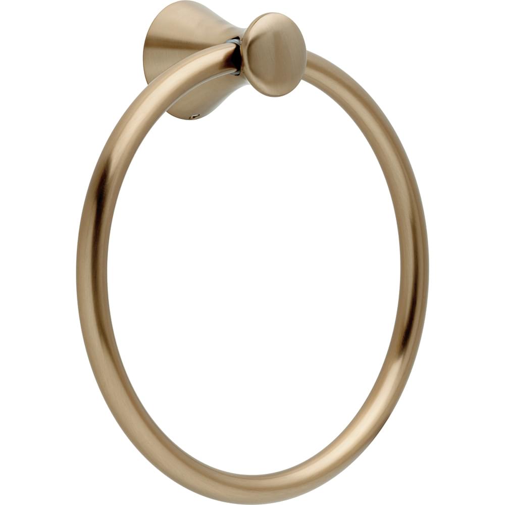 Delta 73846CZ Lahara Towel Ring Champagne Bronze Finish.