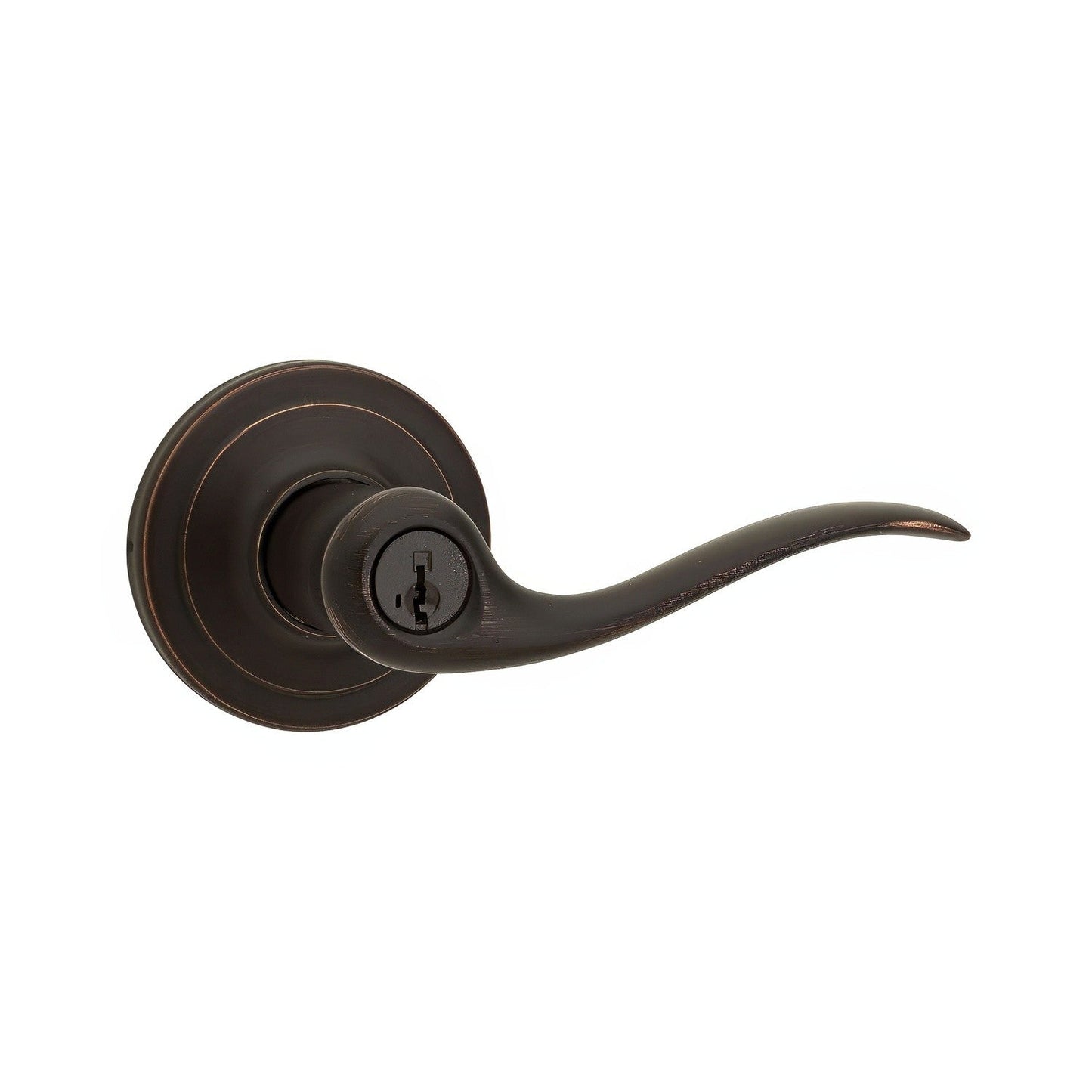 Kwikset 740TNL-S Tustin Keyed Entry Lever.