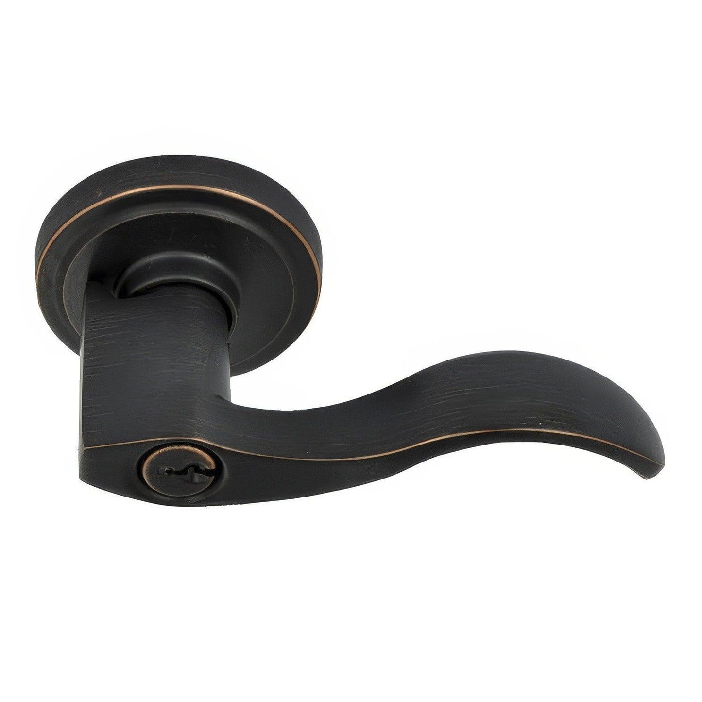 Better Home Products Twin Peaks Right Hand Keyed Entry Door Lever