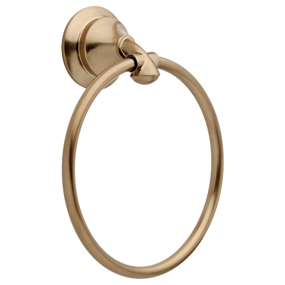 Delta 79446CZ Linden Towel Ring Champagne Bronze Finish.