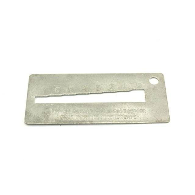 Kwikset 80049-001 Kwikset Key Gauge.