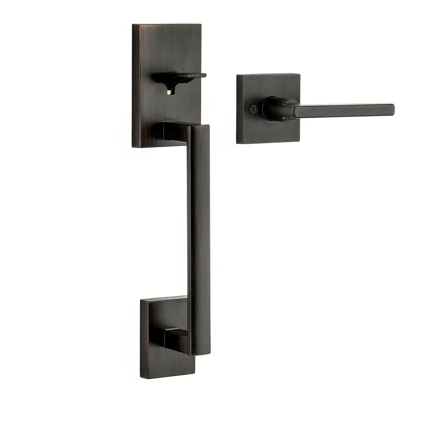 Kwikset 815SCEXHFLSQT San Clemente Lower Handleset with Interior Halifax Lever