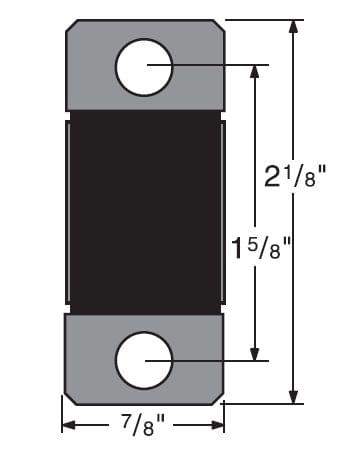 Kwikset 83288-001 Metal Dust Box for Full Lip Strikes.