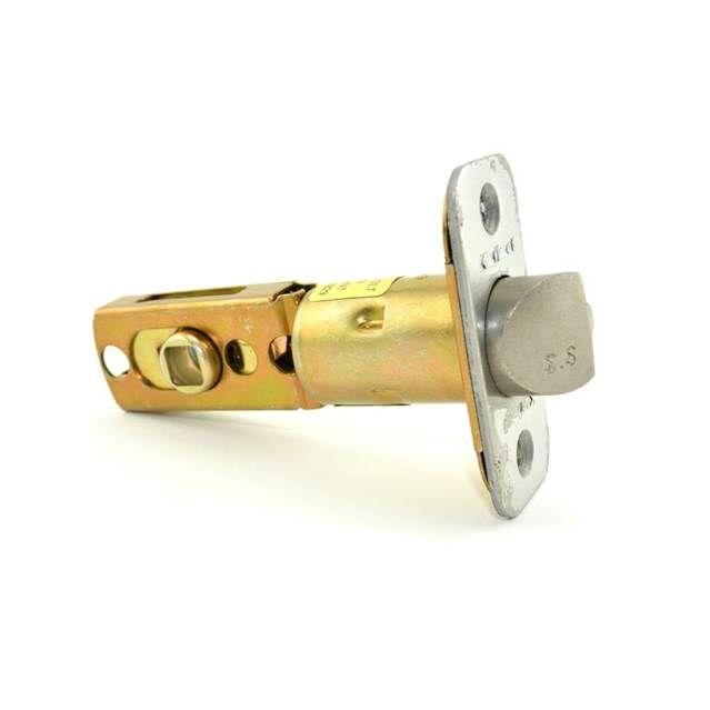 Kwikset 83518-003 UL Adjustable Radius Corner Deadlatch Satin Nickel Finish.