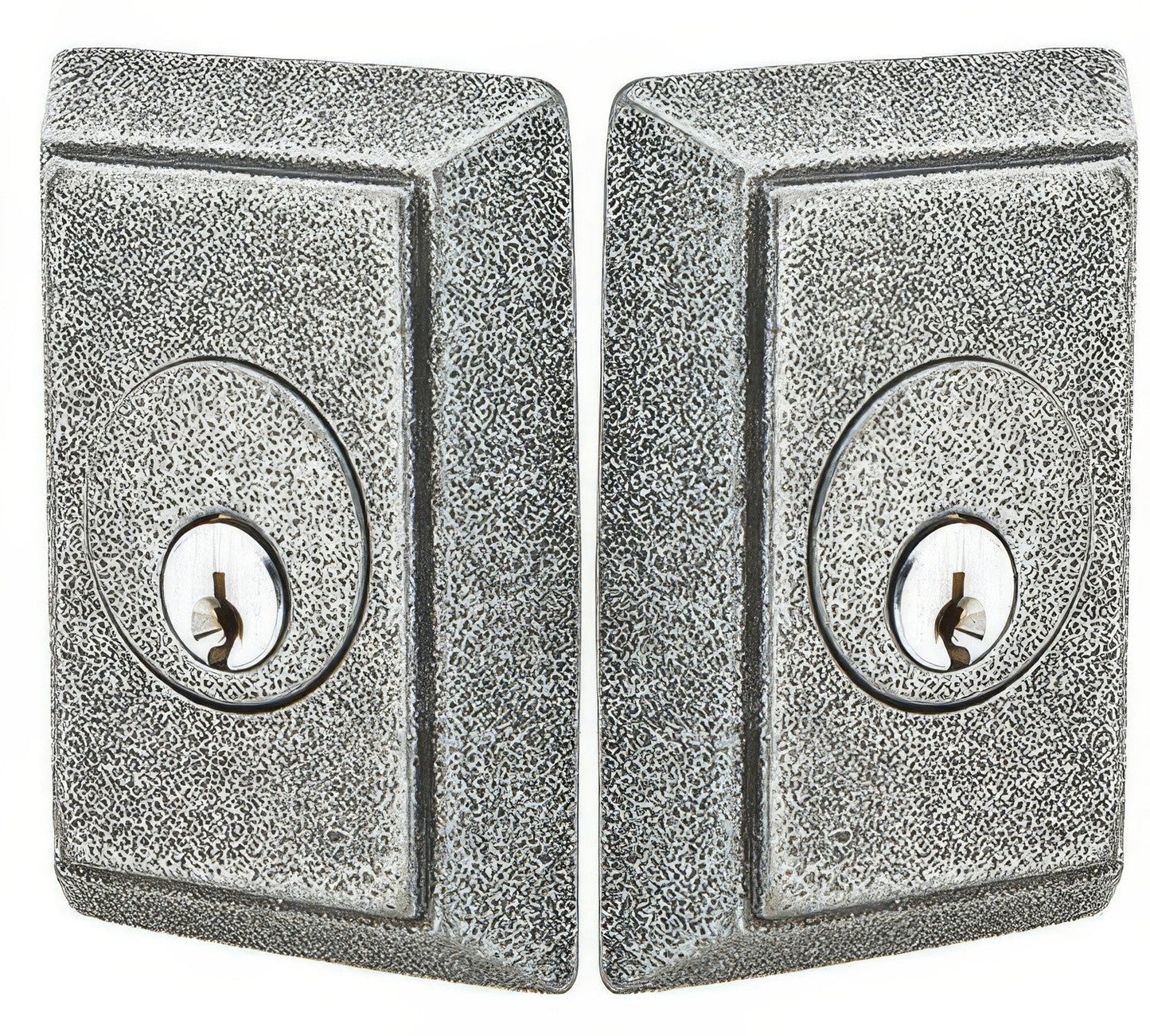 Emtek 8363 #3 Style Wrought Steel Double Cylinder Deadbolt.