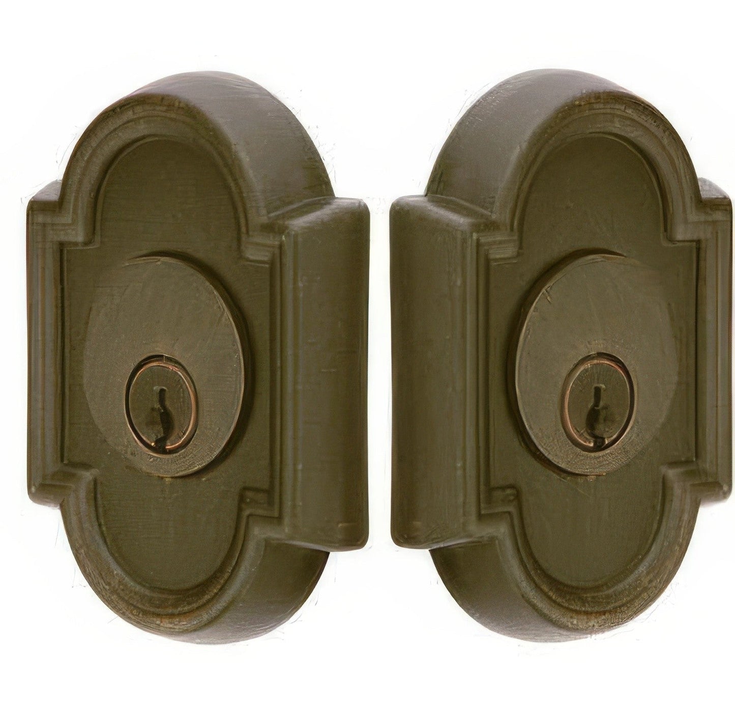Emtek #11 Style Tuscany Bronze Double Cylinder Deadbolt.