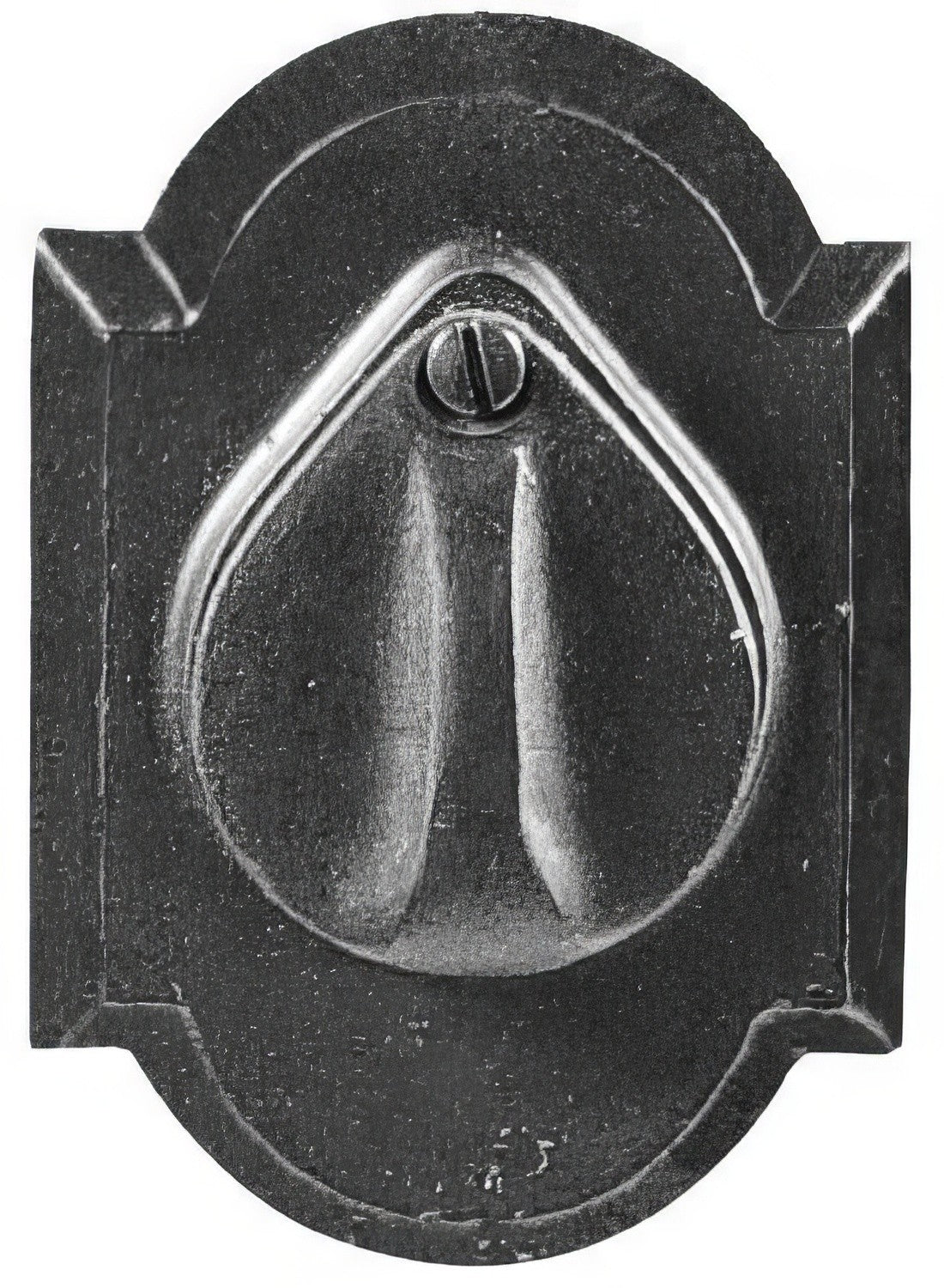 Emtek #1 Style Sandcast Bronze Single Cylinder Deadbolt.
