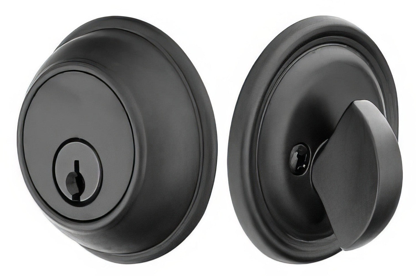 Emtek Tuscany Bronze Keyed Entry Single Cylinder Deadbolt