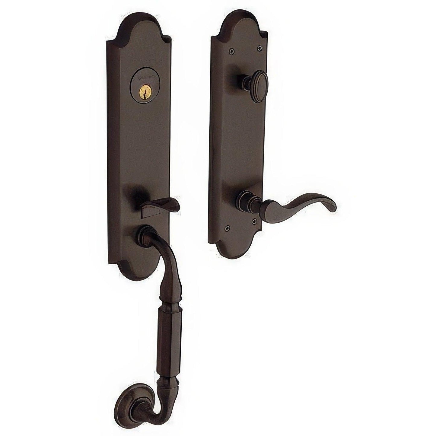 Baldwin 85350.LENT Left Hand Manchester Single Cylinder Handleset