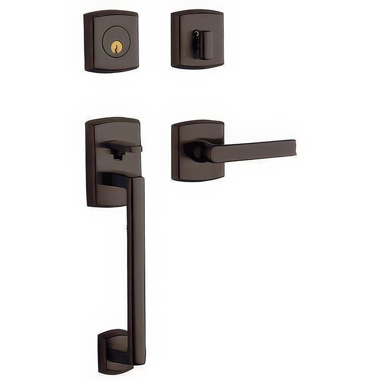 Baldwin 85386.RENT Right Hand Soho Single Cylinder Handleset