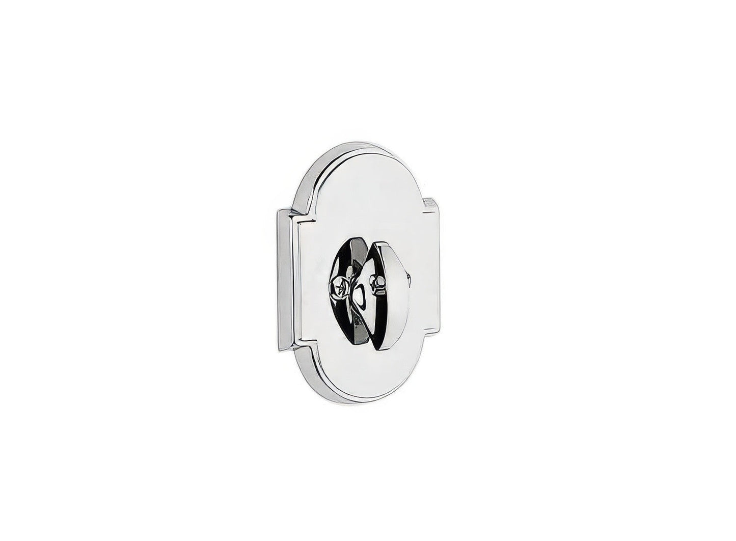 Emtek #8 Style Brass Modern One-Sided Deadbolt