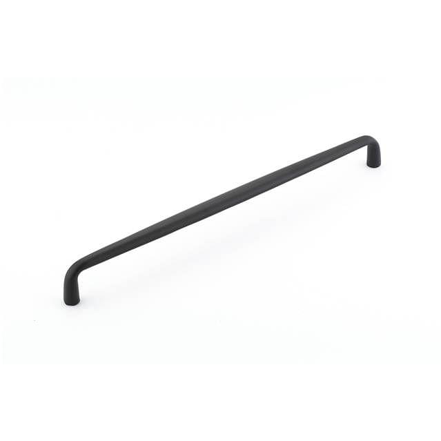 Emtek 86260US19 Orbit Cabinet Pull with 10" Center To Center Flat Black Finish.
