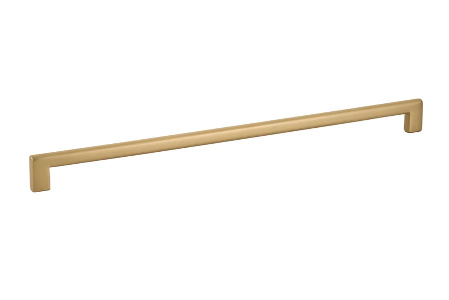 Emtek 86274US4 Trail Cabinet Pull with 16" Center to Center Satin Brass Finish.